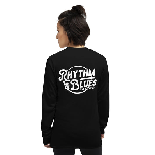 R&B Logo (White/Back) Long Sleeve Shirt